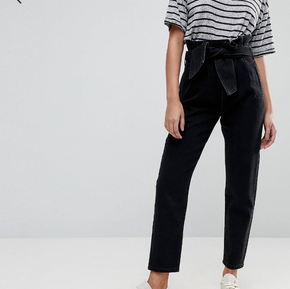 Asos paper bag waist jeans